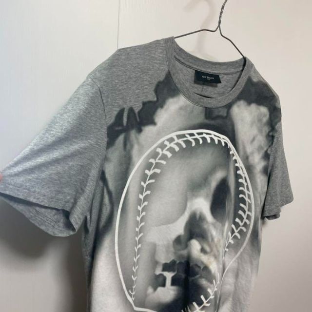 GIVENCHY ジバンシー カットソー Tシャツプリント ベースボール スカル