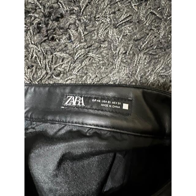 ZARA(ザラ)のZARA レザーパンツ メンズのパンツ(スラックス)の商品写真
