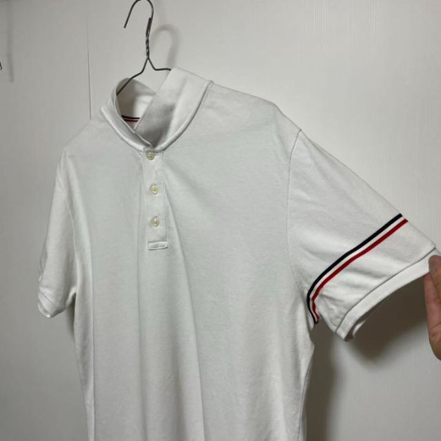 MONCLER モンクレール ポロシャツ ハイブランド 襟 ロゴ トリコロール
