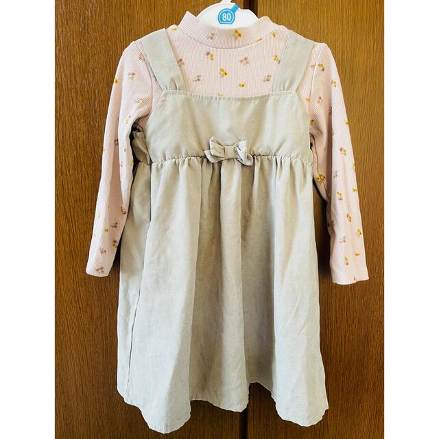 しまむら(シマムラ)のしまむら　キッズ　ベビー　ワンピース キッズ/ベビー/マタニティのキッズ服女の子用(90cm~)(ワンピース)の商品写真