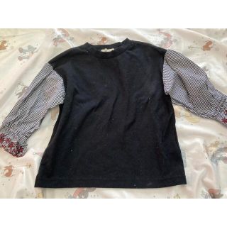 ブランシェス(Branshes)のブランシェス　新品　Tシャツ　100cm 長袖　薄手　トップス　女の子　春服(Tシャツ/カットソー)