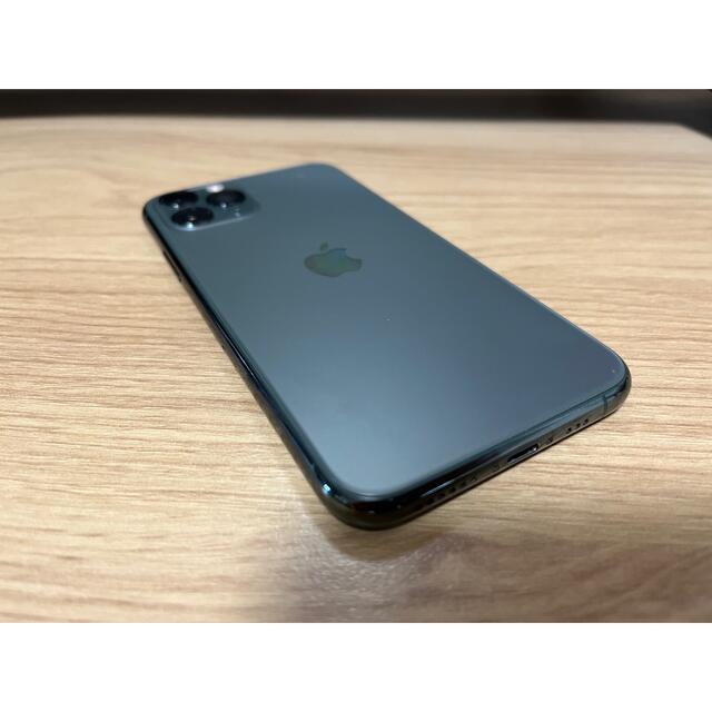 iPhone(アイフォーン)のiPhone11pro 64GB ミッドナイトグリーン スマホ/家電/カメラのスマートフォン/携帯電話(スマートフォン本体)の商品写真