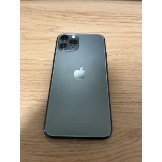 アイフォーン(iPhone)のiPhone11pro 64GB ミッドナイトグリーン(スマートフォン本体)