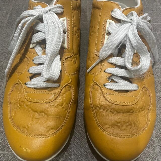 グッチ GUCCI ミッキー ディズニーコラボ バックロゴ スニーカー