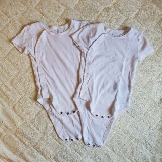 ベビーギャップ(babyGAP)のbaby GAP　ボディスーツ肌着2枚セット(肌着/下着)