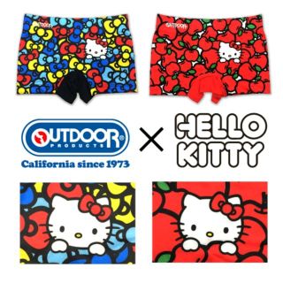 アウトドア(OUTDOOR)の数量限定✩OUTDOOR×キティ ボクサーパンツ✩2枚セット(ボクサーパンツ)