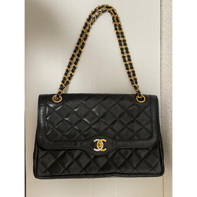 ※限定値下　正規品　CHANEL マトラッセ　Wフラップ　パリ限定バッグ