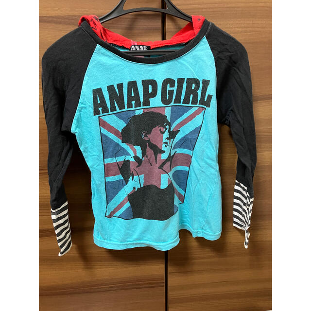 ANAP GiRL(アナップガール)のANAP GIRL キッズ/ベビー/マタニティのキッズ服女の子用(90cm~)(Tシャツ/カットソー)の商品写真