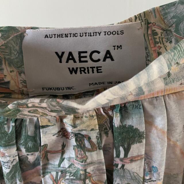 YAECA(ヤエカ)のYAECA ヤエカ　リバティ　ライトキュロットストーリーアイランド レディースのスカート(ロングスカート)の商品写真