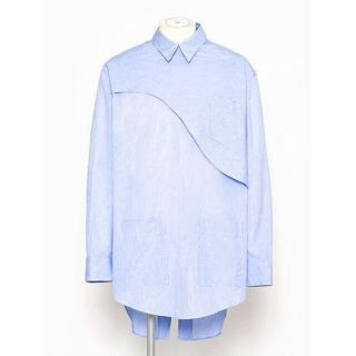 コムデギャルソン(COMME des GARCONS)のYUKI HASHIMOTO ユウキハシモト　シャツ　ストライプ　44 ブルー(シャツ)