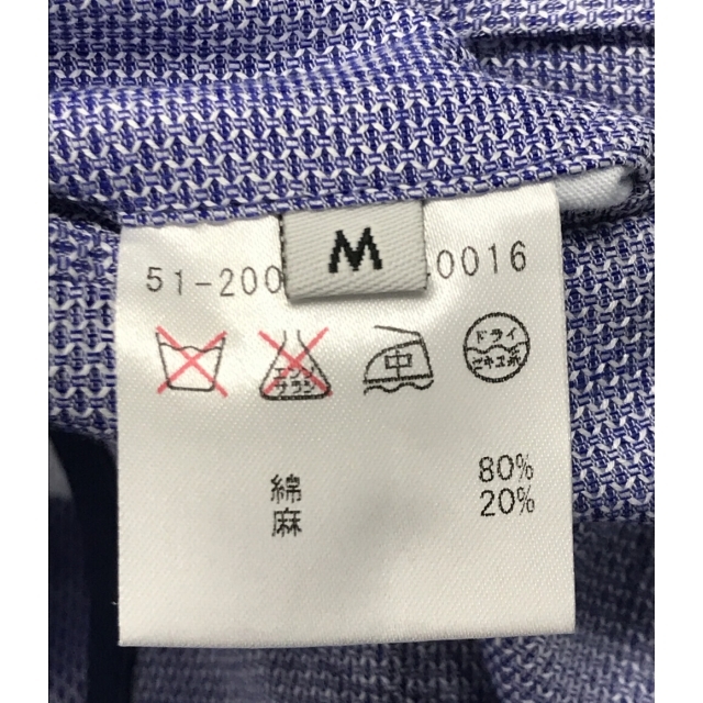ESTNATION(エストネーション)のエストネーション リネン混 テーラードジャケット サマージャケット メンズ M レディースのジャケット/アウター(テーラードジャケット)の商品写真