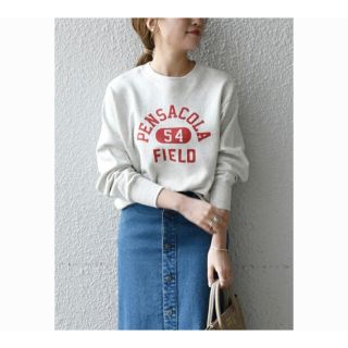 シップス(SHIPS)のSHIPS any◇THE KNiTS: 復刻 カレッジ　カットソー スウェット(トレーナー/スウェット)