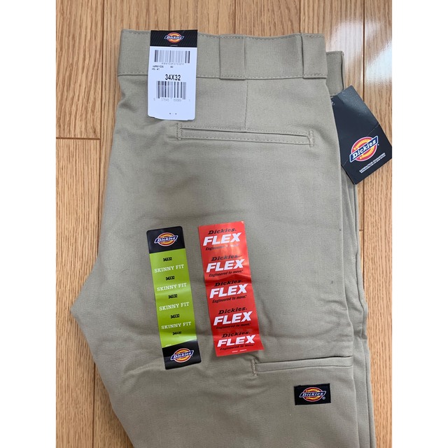 Dickies(ディッキーズ)の【新品未使用】Dickies スキニー WP811 デザートサンド 34×32 メンズのパンツ(チノパン)の商品写真