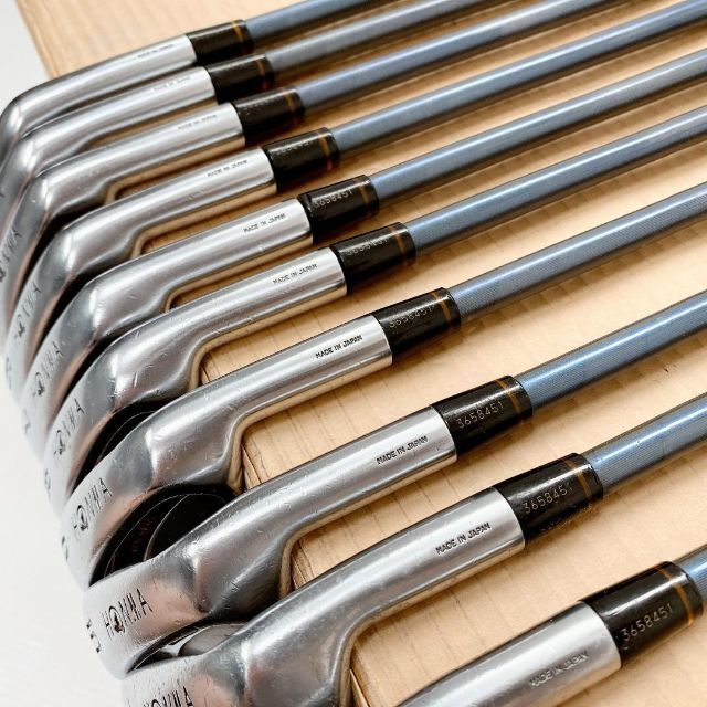 最高級】本間ゴルフ HONMA LB-708 3s R-1 金七宝 10本 最高級】本間ゴルフ HONMA LB-708 3s R-1 金七宝 10本