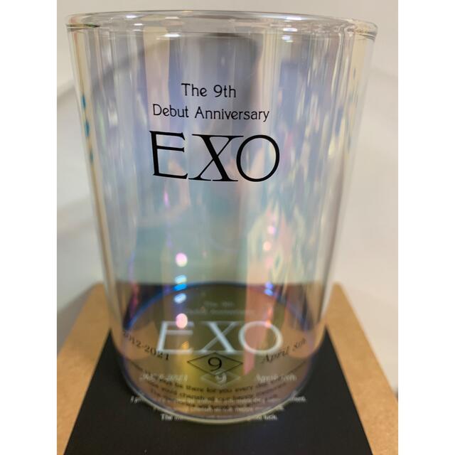 EXO 9th ANNIVERSARY Memory Aurora Glass
