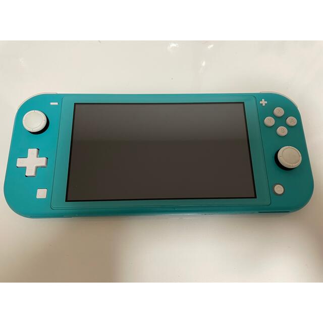 エンタメ/ホビーNintendo Switch light ターコイズブルー