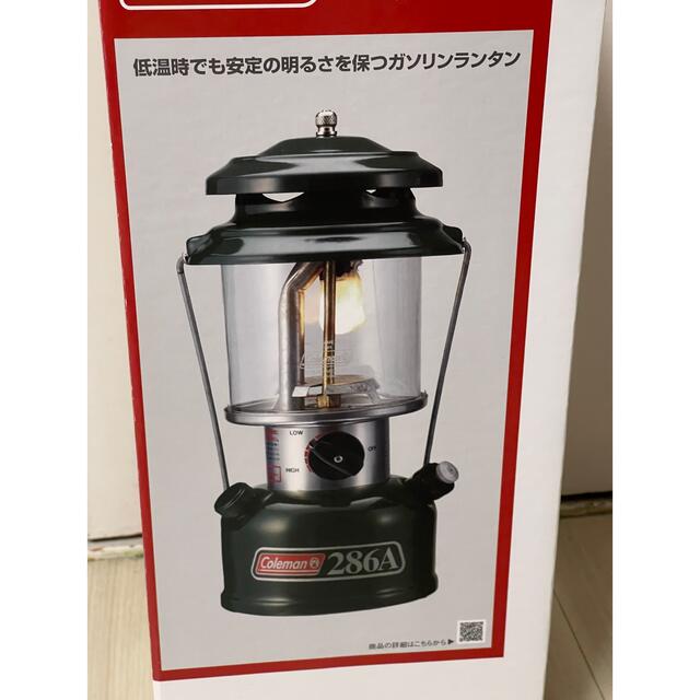 完全新品　286Aコールマンガソリンランタン正規品 21年5月製造