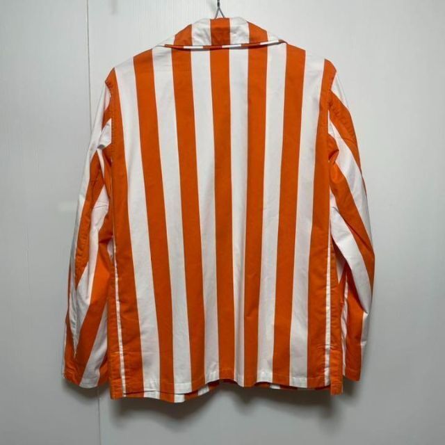 UNUSED(アンユーズド)のUNUSED アンユーズド　カバーオール　ストライプ　オレンジ　ドメスティック メンズのジャケット/アウター(カバーオール)の商品写真