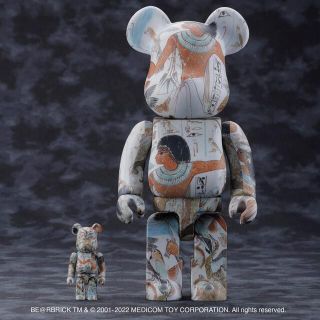 BE@RBRICK Painting of Nebamun100% & 400%(その他)