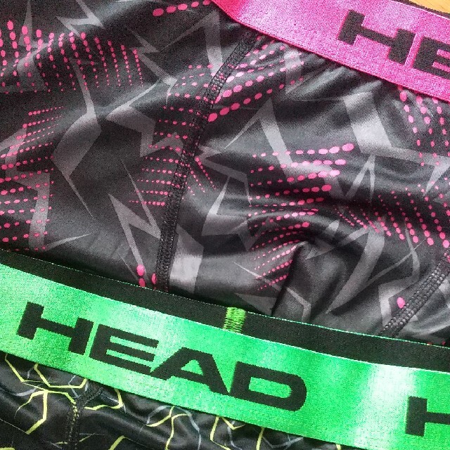 HEAD(ヘッド)のLサイズ2枚組ブランド品HEAD!立体前閉じシームレス設計ボクサーブリーフ! メンズのアンダーウェア(ボクサーパンツ)の商品写真