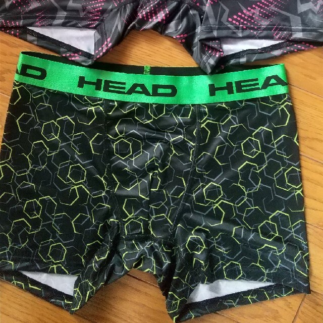 HEAD(ヘッド)のLサイズ2枚組ブランド品HEAD!立体前閉じシームレス設計ボクサーブリーフ! メンズのアンダーウェア(ボクサーパンツ)の商品写真