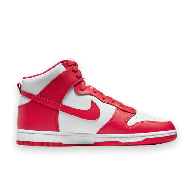 Dunk High Championship White and Red