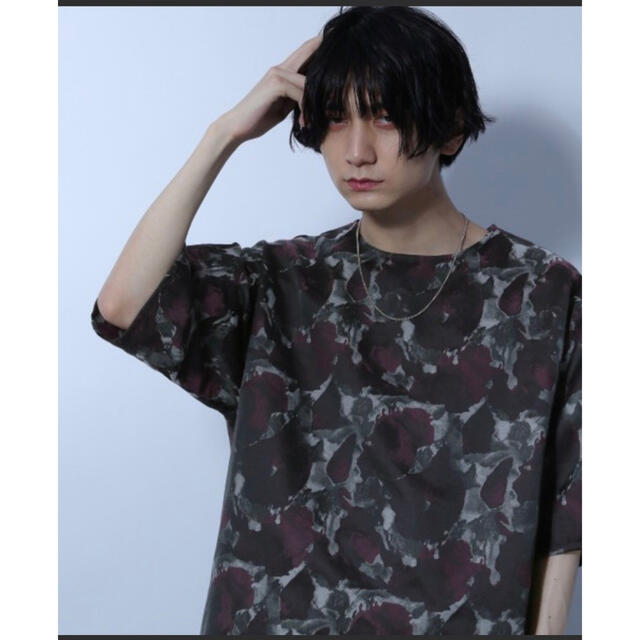 HARE(ハレ)のHARE HAZYパターン プルオーバー メンズのトップス(Tシャツ/カットソー(半袖/袖なし))の商品写真