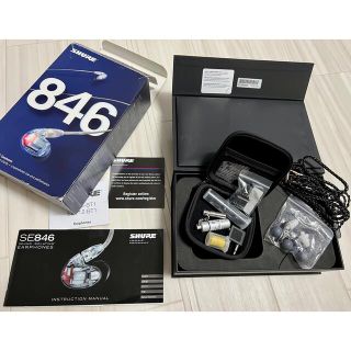 SHURE SE846 + SHURE BT-1 (ヘッドフォン/イヤフォン)