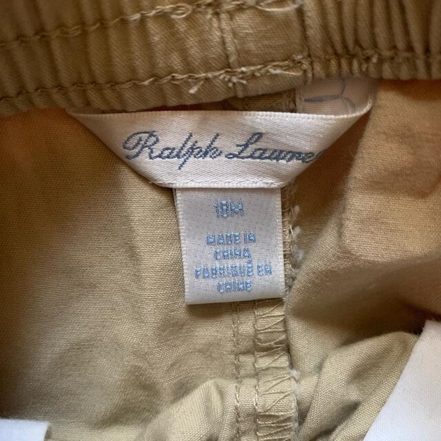 POLO RALPH LAUREN(ポロラルフローレン)のラルフローレン　半ズボン　18M キッズ/ベビー/マタニティのベビー服(~85cm)(パンツ)の商品写真