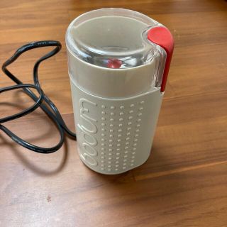 ボダム(bodum)の【送料無料】ボダム コーヒーグラインダー bodum Electric 白(電動式コーヒーミル)