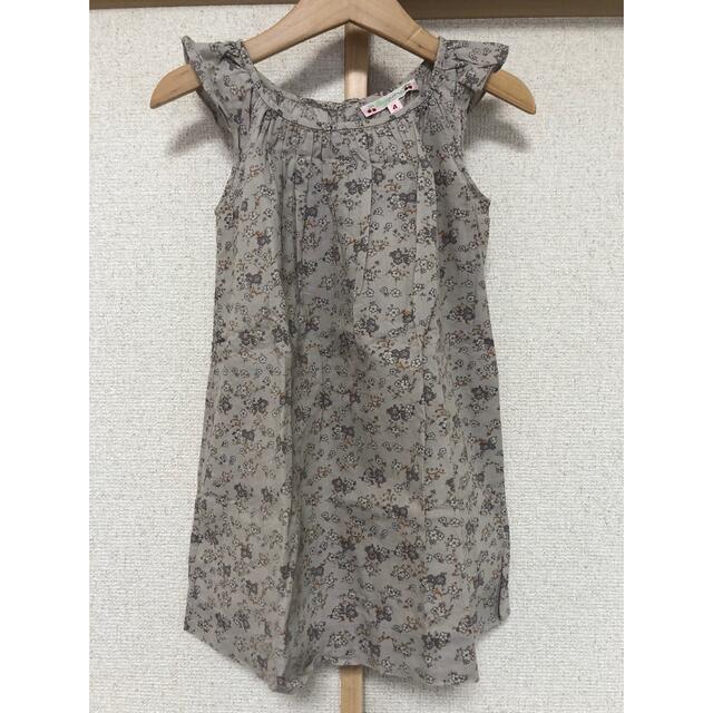 Bonpoint(ボンポワン)のボンポワン 小花柄 ワンピース 4a キッズ/ベビー/マタニティのキッズ服女の子用(90cm~)(ワンピース)の商品写真