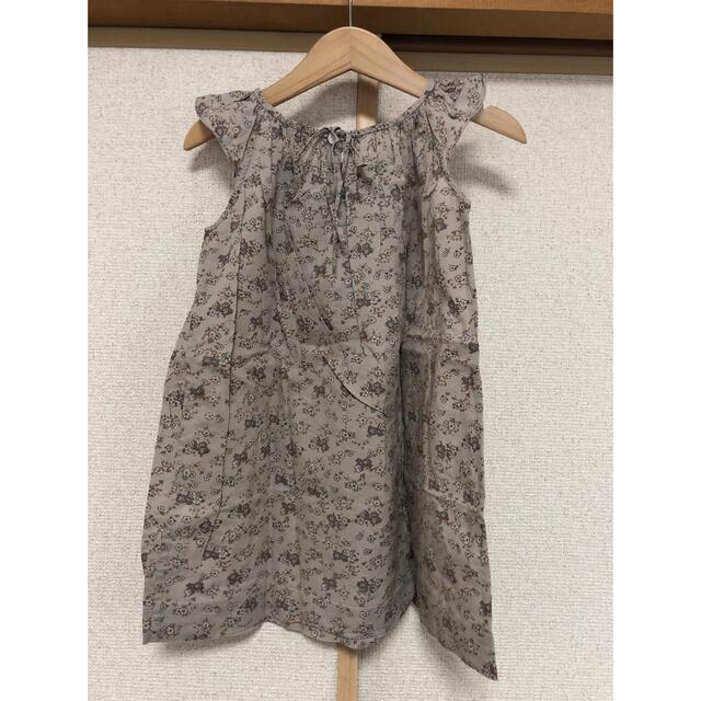 Bonpoint(ボンポワン)のボンポワン 小花柄 ワンピース 4a キッズ/ベビー/マタニティのキッズ服女の子用(90cm~)(ワンピース)の商品写真