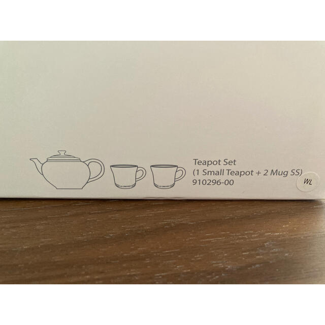 LE CREUSET(ルクルーゼ)のルクルーゼ　ティーポット&マグカップ2個セット インテリア/住まい/日用品のキッチン/食器(食器)の商品写真