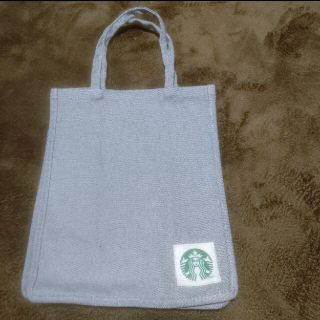 スターバックスコーヒー(Starbucks Coffee)のスターバックス アップサイクルコットン ショッパーバッグ S(トートバッグ)