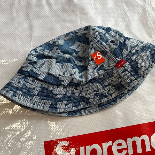 supreme Fat Tip Jacquard Denim Crusher