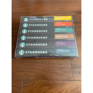 スターバックスコーヒー(Starbucks Coffee)のスターバックス　ネスプレッソ　カプセル60個(コーヒー)