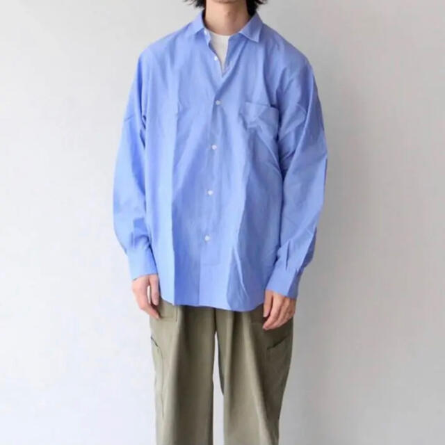 【19ss/希少品】comoli シャツ ブラック サイズ 3