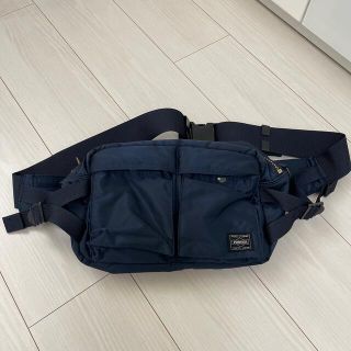 ポーター(PORTER)の【美品】PORTER タンカー ウエストバッグ 紺系(ボディーバッグ)