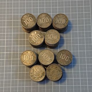 古銭 100円銀貨 稲穂 100枚(その他)