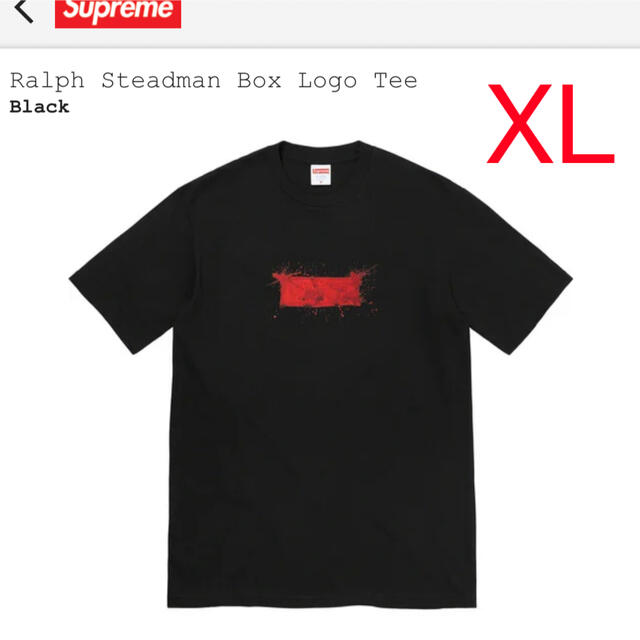 supreme Ralph Steadman Box Logo Tee XLメンズ