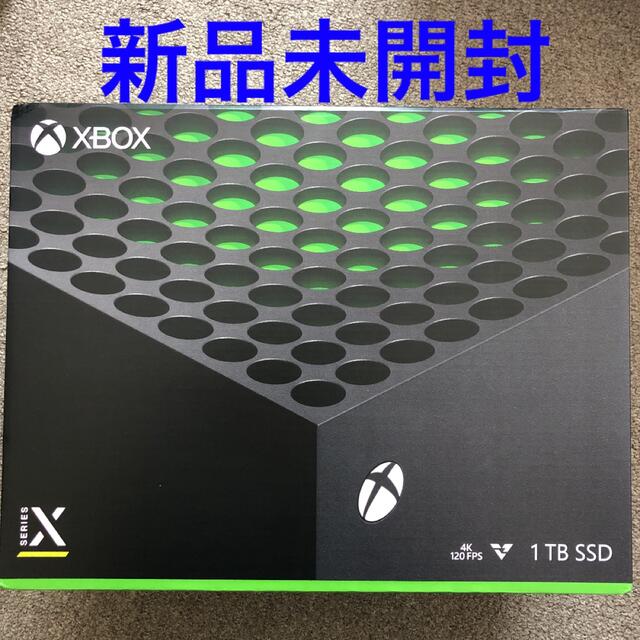 Xbox(エックスボックス)のMicrosoft Xbox Series X 新品未開封 エンタメ/ホビーのゲームソフト/ゲーム機本体(家庭用ゲーム機本体)の商品写真