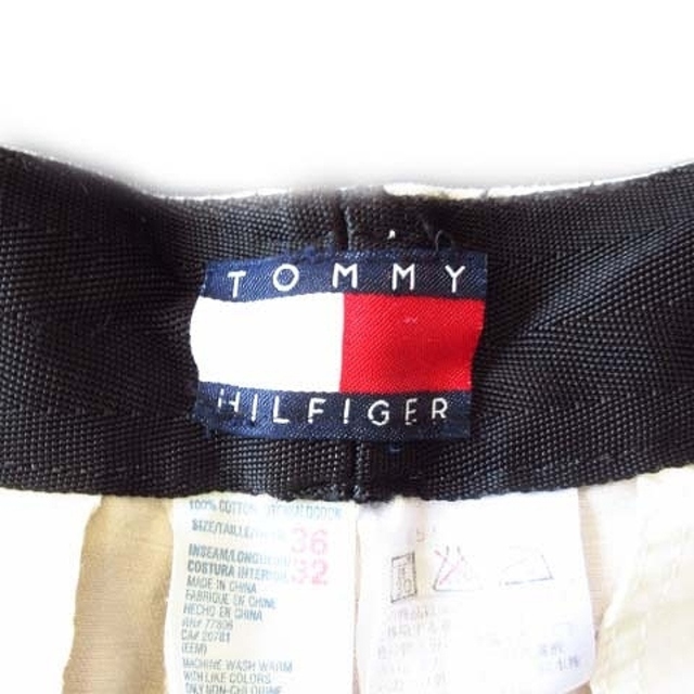 TOMMY HILFIGER(トミーヒルフィガー)のトミーヒルフィガー TOMMY HILFIGER チノ パンツ W36▽３※ メンズのパンツ(チノパン)の商品写真