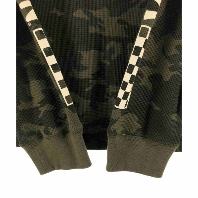 〇〇VANSON バンソン メンズ カットソー 迷彩 サイズL グリーン 3
