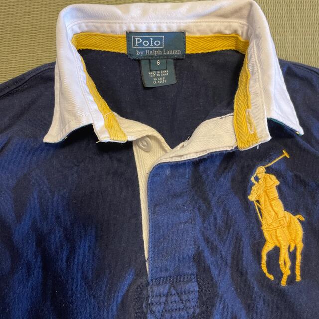 POLO RALPH LAUREN(ポロラルフローレン)のラルフローレン  ラガーシャツ　6 キッズ/ベビー/マタニティのキッズ服男の子用(90cm~)(ブラウス)の商品写真