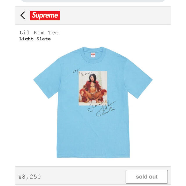 Supreme  Lil Kim Tee オマケ付き