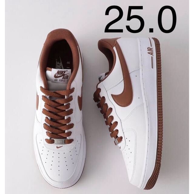 ナイキ エア フォース 1 AIR FORCE 1 ピーカン 25.0cm ラウンド 9216円