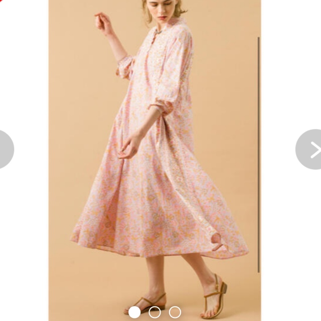 [新品] ロンハーマン　India Print Dress  Sサイズワンピース