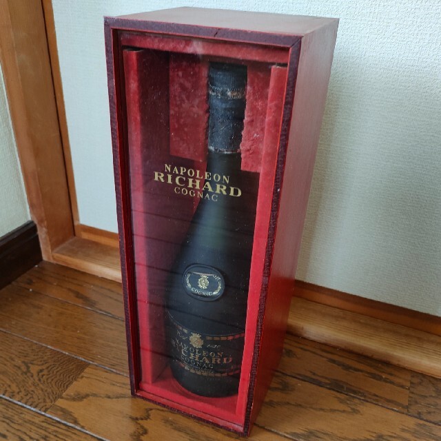 【未開栓 古酒】 NAPOLEON RICHARDコニャック ブランデー 食品/飲料/酒の酒(ブランデー)の商品写真