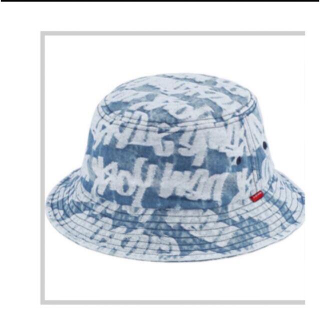 Supreme(シュプリーム)のsupreme Fat Tip Jacquard Denim Crusher  メンズの帽子(ハット)の商品写真