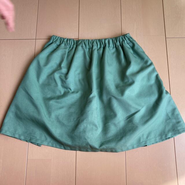 ALGY(アルジー)の値下げ！　美品　ALGY パンツ付きスカート キッズ/ベビー/マタニティのキッズ服女の子用(90cm~)(スカート)の商品写真